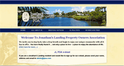 Desktop Screenshot of jonathanslandingpoa.com